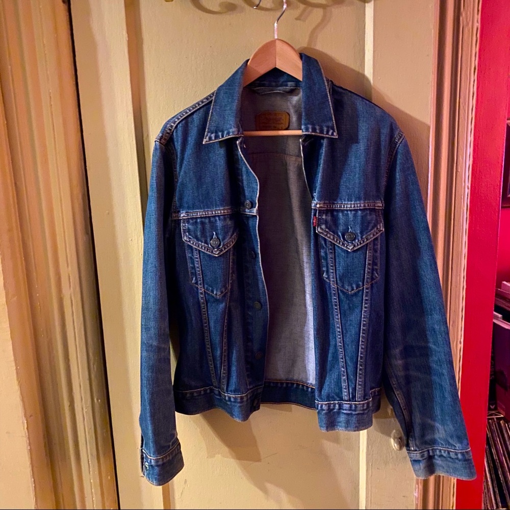 90s Vtg Levi’s Trucker Denim Jacket 70500 Size L